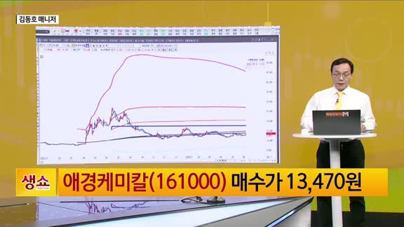 [생생한 주식쇼 생쇼] 애경케미칼 (161000)