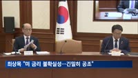 최상목 "미 금리 불확실성 지속…대외안전판 지속 확충"