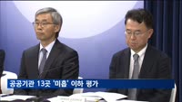 가스공사·코레일 등 13곳 '미흡' 이하 평가…고용정보원장 해임 건의
