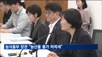 송미령 농식품부 장관 "농산물 물가 하락세…양배추 등 가격 내려"