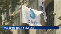 한은 "기대인플레이션 편차 클수록 통화정책 효과 저하"
