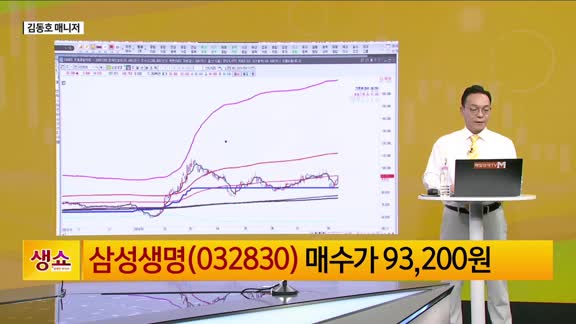 [생생한 주식쇼 생쇼] 삼성생명 (032830)