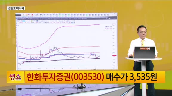 [생생한 주식쇼 생쇼] 한화투자증권 (003530)