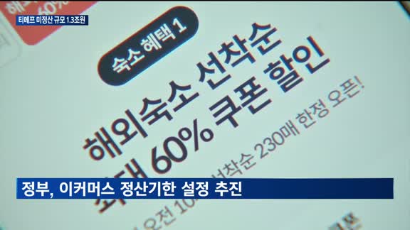 티메프 미정산 규모 1.3조원…정부, 피해업체 자금부담 완화에 '힘'