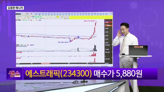 [생생한 주식쇼 생쇼] 에스트래픽 (234300) 