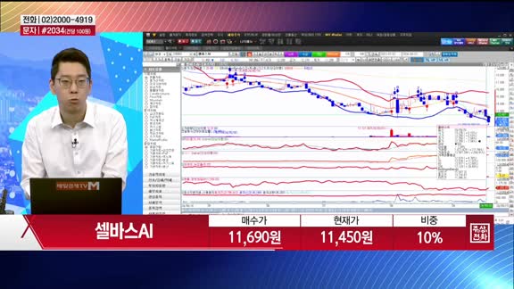 [주상전화] 셀바스AI (108860)