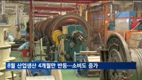 8월 산업생산 4개월만 반등…소비도 1.7%↑