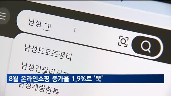 티메프 사태에 8월 온라인쇼핑 증가율 1.9%로 '뚝'