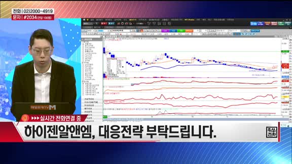 [주상전화] 하이젠알앤엠 (160190) 