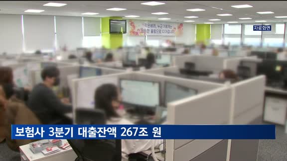 보험사 3분기 대출잔액 267조 원…연체율 상승세