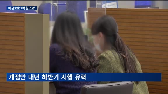 예금보호 1억원으로 상향 논의…금안계정 도입에 시장 안정 강화