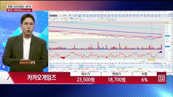 [주상전화] 카카오게임즈 (293490) 