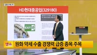 [생생한 주식쇼 생쇼] 원화 약세 수혜주와 HD현대중공업(329180) 투자 전략