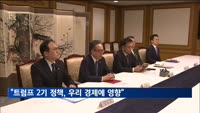 최상목 대행 "미국 신정부 정책, 우리 경제에 상당한 영향"