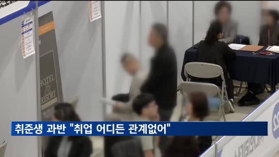 구직시장 한파…취준생 과반 "취업만 되면 어디든 관계없어"