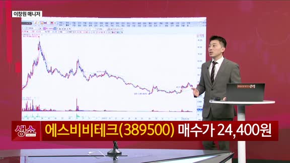 [생생한 주식쇼 생쇼] 에스비비테크(389500) 로봇 감속기 국산화 수혜 기대