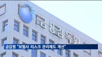 금감원 "보험사 리스크 관리제도 개선"