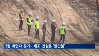 제조·건설 일자리 붕괴…3월 고용지표 빨간불