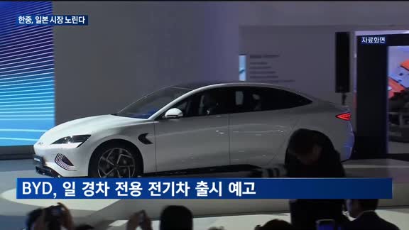 한중 완성차 기업, '자국 브랜드 90%' 일본 시장 뚫는다