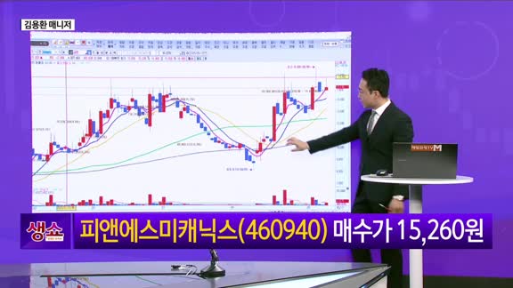 [생생한 주식쇼 생쇼] 로봇 테마 반등…피앤에스미캐닉스(460940), 휴머노이드 플랫폼 기술 보유