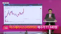 [생생한 주식쇼 생쇼] 아스테라시스 (450950), 美 FDA 승인 기대·실적 턴어라운드… 목표가 12,9...