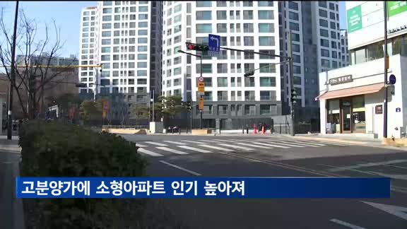 고분양가에 소형아파트 인기…수도권 청약 경쟁률 두자릿수