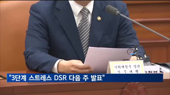 정부 "3단계 스트레스 DSR 내주 발표…지방 차등 적용 검토"