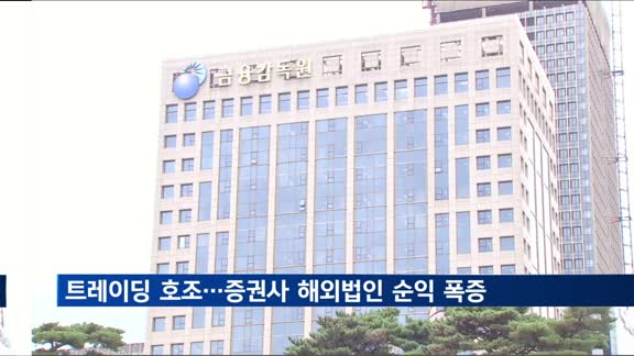 트레이딩 호조에…증권사 해외법인 순익, 전년 대비 156%↑