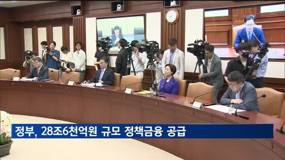 정부, 통상 리스크 대응에 28조6천억 정책금융 공급