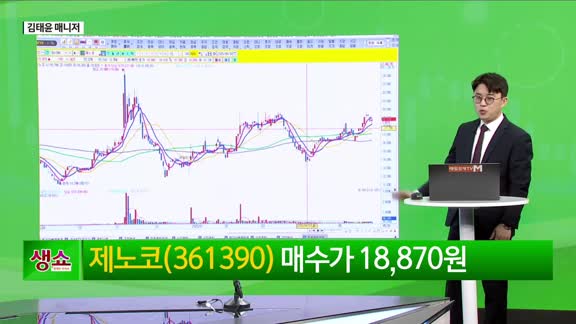 [생생한 주식쇼 생쇼] 제노코 (361390), 위성통신 실적 모멘텀 본격화