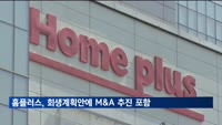홈플러스, 회생계획안에 M&A 추진 담는다