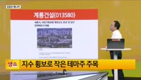 [생생한 주식쇼 생쇼] 세종시 정책 기대감에 '계룡건설 (013580)' 편입…목표가 22만 5,500원