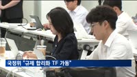 국정위 "규제 합리화 TF 가동"