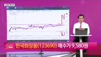 [생생한 주식쇼 생쇼] 한국화장품 (123690) 실적 기대감에 저평가 매력 부각