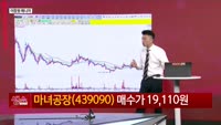 [생생한 주식쇼 생쇼] 마녀공장 (439090) M&A·실적 기대감에 바닥 탈출 신호