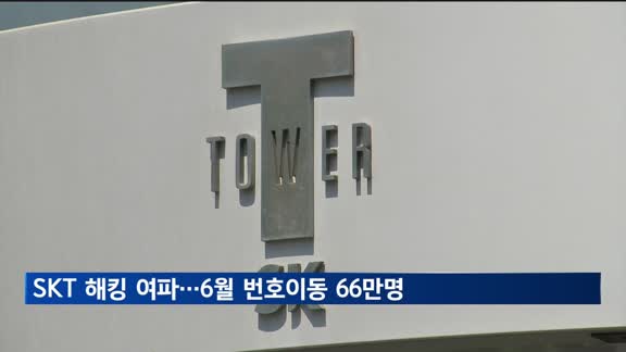 SKT 해킹 여파…6월 번호이동 66만명