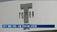 SKT 해킹 여파…6월 번호이동 66만명