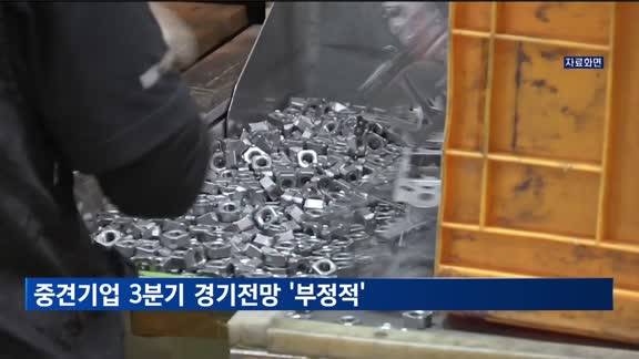 중견기업 3분기 경기전망 '부정적'