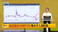[생생한 주식쇼 생쇼] 동양철관 (008970) 알래스카 가스관 기대감…목표가 2,200원