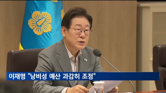 이재명 "낭비성 예산 과감히 조정…민생경제 중심 편성"