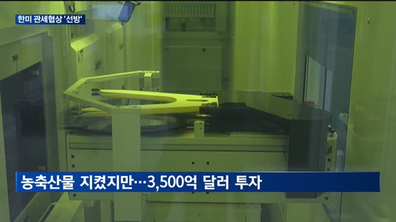 한미 관세협상 '선방'…농축산물 지키고 3,500억 달러 투자